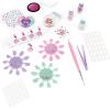 Make It Real: Everything Bling Nail Styling Set – 16pc, DIY Nail Art Customization, Polish-Stickers-Gems-Faux Nails, Detailing Stand, Girls & Kids 8+