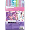 Make It Real: Fashion Design Scratch Art: Groovy Vibes – Scratch to Reveal Fashions & Accessories, Coloring Pages & Sticker Sheet, Girls & Kids Age 8+