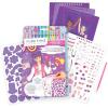 Make It Real: Fashion Design Scratch Art: Groovy Vibes – Scratch to Reveal Fashions & Accessories, Coloring Pages & Sticker Sheet, Girls & Kids Age 8+