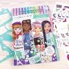 Make It Real Fashion Design Sketchbook for Girls – Pastel Pop Kit with 105 Stickers, Stencils, Design Guide – Pastel & Rainbow-Themed Fashion, Creative Gift Kids Ages 6+, Develops Real-World Skills(City Style)