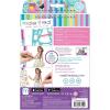 Make It Real Fashion Design Sketchbook for Girls – Pastel Pop Kit with 105 Stickers, Stencils, Design Guide – Pastel & Rainbow-Themed Fashion, Creative Gift Kids Ages 6+, Develops Real-World Skills(Fashion Design)