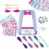 Make It Real Friendship Bracelet Maker Kit – Craft Up to 20 Stylish Bracelets with 100 Beads & Threads – Fun DIY Jewelry Set for Girls & Tweens – Develop Creativity Skills – Gift for Kids Ages 8