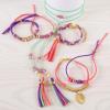 Make It Real: Gold-Link Suede Bracelets Kit – Create 6 Unique Cord & Tassel Charm Bracelets, 105 Pieces, Includes Play Tray, DIY Link & Bead Jewelry Kit, Tweens & Girls, Arts & Crafts, Kids Ages 8+(Única)