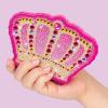 Make It Real: Juicy Couture Bejeweled Beauty Cosmetic Compact – Glam for Eyes, Lips & Face, Crown Shaped Makeup Case, Girls & Kids Ages 6+