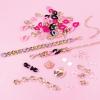 Make It Real Juicy Couture: Chic Links – 211 pcs, DIY Jewelry Kit, Design & Create Signature Jewelry, Customizable Locket, Tweens, Girls & Kids Ages 8+
