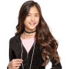 Make It Real Juicy Couture: Chokers & Charms Kit – Create 7 Unique Necklaces, 102 Pieces, 7 Trendy Chokers, 6 Juicy Charms, Tweens & Girls, Elastic Fitted Necklaces, DIY Bead Jewelry Kit, Ages 8+