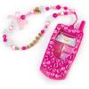 Make It Real Juicy Couture Lip Gloss Dial Up The Style Phone & DIY Lanyard – 7 Strawberry-Scented Lip Gloss Colors, Create Beaded Lanyard & Decorate with Gems for Girls Ages 6+