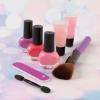 Make It Real: Just BeYouTiful! Mega Cosmetic Set – 29pcs, 6 Collections, Nail Accessories, Body Glitter, Eye Shadow, Lip Gloss, Girls & Kids Ages 8+(10 Pieces)