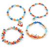 Make It Real: Kellogg’s Cerealsly Cute – Froot Loops – DIY Bracelet Kit, 222 pcs, Toucan Sam Charms, Create 4 Cereal Themed Bracelets, Tweens, Girls & Kids Ages 8+(Frosted Flakes)