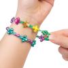 Make It Real: LinXo Celebration Jewelry Design Set – 186pcs, DIY 5 Flexible Bracelets, Design-Build-Rebuild, Craft Activity Kit, Girls & Kids Ages 6+