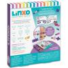Make It Real: LinXo Popstar Chic Design Jewelry Set – 186pcs, DIY 5 Flexible Bracelets, Design-Build-Rebuild, Craft Activity Kit, Girls & Kids Ages 6+