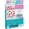 Make It Real: Rainbow Dream Jewelry Kit – Create 3 Unique Charm Bracelets & A Ring, 123 Pieces, Includes Play Tray, All-in-One, DIY Colorful Bead Jewelry Kit, Tweens & Girls, Arts & Crafts, Ages 8+