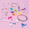 Make It Real: Rainbows & Pearls DIY Jewelry – Make 8 Fashionable Bracelets Using Awesome Rainbow Themed Charms & Beads, 598 Pieces Included, Kids Ages 8+