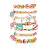 Make It Real: Sweet Treats DIY Bracelet Kit – Create 7 Charm Bracelets, 280 Pieces Included, Make Dessert Themed Eye-Catching Bracelets, DIY All-In-One Kit, Tweens & Girls, Arts & Crafts, Ages 8+