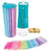 Make It Real Swift Clicks Deluxe Bracelet Studio – Create Colorful Friendship Bracelets with Swift Clicks Deluxe Design Tool – Includes Beads and Charms(Swift Clicks)