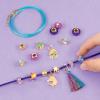 Make It Real: Unicorn Academy: Enchanted Charms Bracelet Kit – 20pc DIY Jewelry Craft, Make 2 Charm & Bead Bracelets, Netflix Series, Girls & Kids 8+