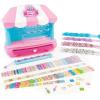 Make It Real:Shrink Magic Candy Shop Bracelet Kit – Create 20 Bracelets, Use A Hair Dryer to Shrink & Style, DIY Jewelry Kit, Girls & Kids Ages 8+(Candy Shop)