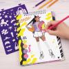 That Girl Lay Lay: Fashion Design Sketchbook – Make It Real, Nickelodeon, Includes 214 Stickers & Stencils, Draw Sketch & Create, Fashion Coloring Book, Tweens & Girls, Kids Ages 6+