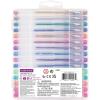 Three Cheers for Girls by Make It Real – 30 Piece Gel Pen Set – Colored Gel Pens with Metallic, Pastel, Neon, Rainbow & Glitter – Cute Pens for Drawing, Coloring or Journaling – Includes 100+ Stickers(Scented)
