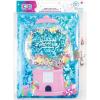 3C4G: Bubble Gum Glitter Locking Journal with Pen – 192 Pages, Take Notes-Design-Sketch, Three Cheers for Girls, Tweens & Kids Ages 6+