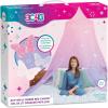 3C4G Butterfly Ombre Bed Canopy – Pink & Purple – Fits Twin, Full & Queen Beds – Hanging Canopy for Girls & Teens by Make It Real