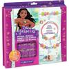 Disney Princess: Jewels & Gems Moana – Create 3 Bold Bracelets, Make It Real, 26 Piece, Tweens & Girls, Make Unique Charm & Bead Jewelry, All-In-One, DIY Jewelry Kit, Tweens & Girls, Kids Ages 8+
