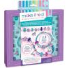 Make It Real – Halo Charms Bracelets True Blue – DIY Charm Bracelet Making Kit – Friendship Bracelet Kit with Beads, Charms & Cord – Arts & Crafts Bead Kit for Girls – Makes 3 Bracelets