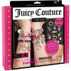 Make It Real – Juicy Couture Pink and Precious Bracelets – DIY Charm Bracelet Kit with Beads for Tween Jewelry Making – Jewelry Making Kit for Girls