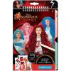 Make It Real: Descendants 4 Rise of Red Fashion Design Sketchbook – Includes 109 Stickers & Stencils, Style Models, Disney, Girls & Kids Ages 8+
