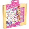 Make It Real Disney Princess Crystal Dreams Jewelry Kit – DIY Bead & Charm Bracelet Set with Swarovski Crystals, Includes Supplies & Exclusive Princess Book – Create 6 Bracelets, Ages 8