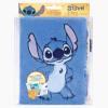 Make It Real: Disney: Stitch Cool Vibes Fuzzy Journal & Pen – 192 Lined Pages W/Fun Quotes & Images, Character Charm Pen, Plush Diary Cover, Kids 6+
