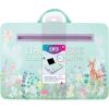 Make It Real Fairy Lap Desk for Girls – Portable Lap Desk with Tablet & Phone Slot – Whimsical Fairy Garden Design – Easy to Transport Sturdy Handle – Perfect for Homework & Play – Ideal Gift Ages 8