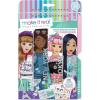 Make It Real Fashion Design Sketchbook for Girls – Pastel Pop Kit with 105 Stickers, Stencils, Design Guide – Pastel & Rainbow-Themed Fashion, Creative Gift Kids Ages 6+, Develops Real-World Skills(City Style)