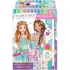 Make It Real Fashion Design Sketchbook for Girls – Pastel Pop Kit with 105 Stickers, Stencils, Design Guide – Pastel & Rainbow-Themed Fashion, Creative Gift Kids Ages 6+, Develops Real-World Skills(Fashion Design)