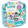 Make It Real: LinXo Creator Set 650 pcs, DIY 13 Projects, Jewelry & Collectible Figures, Design-Build-Rebuild, Flexible Pieces, Girls & Kids Ages 6+