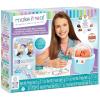 Make It Real: Purr-FECT Wash ‘N Bead Bracelets – 141pc, DIY Jewelry Craft Kit, Design-Make 5 Charm Bracelets, Spin to Style, Bead Cleaning, Kids 8+(Polish & Shine Bead Tumbler)