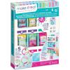 Make It Real: Snackers Bracelet Kit Vending Machine – Make 5 Snack-Themed Charm Bracelets, Pull Tab to Dispense The Jewelry Kit, Girls & Kids Ages 8+(Snackers)