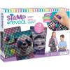 Make It Real Stamp to Reveal DIY Dot Posters, 1 Stamper per kit & 3 Dot Posters |Craft Kit, Artwork Activity, Girls & Kids Ages 6 Bunny, Frog, Panda(Art- Stamp Bunny  Frog  Panda)