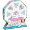 Make It Real: Sweet Spin Carnival Lip Gloss Bracelets – 104pc, DIY Jewelry Craft Kit, Design 5 Charm Chain Bracelets, Strawberry-Scented Gloss, Kid 8+