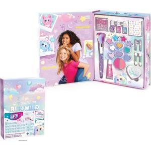 Make It Real 3C4G: Imagination Land Cosmetic Set – 25pc Complete Beauty Set, Blush, Eyeshadow, Lip Gloss, Nail Polish, Three Cheers for Girls, Kids Ages 8+