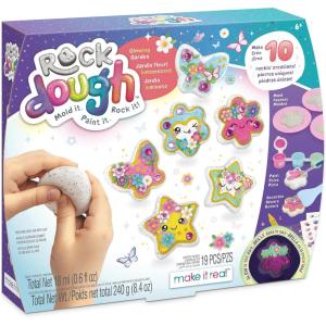 Make It Real Rock Dough Glowing Garden Rock Molding Air-Dry Clay