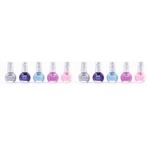 Make It Real Three Cheers for Girls – Holowave Nail Polish – Nail Polish Set for Girls & Teens – Includes 5 Colors – Non-Toxic Nail Polish Kit for Kids Ages 8+(1 Count (Pack of 2))