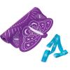 3C4G Celestial Yoga Mat & Carrying Strap – Kids Yoga Mat – 24′ x 60′ Purple Yoga Mat for Girls, Tweens & Teens Ages 6-8-10-12-14-16 by Make It Real
