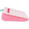 3C4G Pink & Gold Deluxe Fur Lap Desk, Take Tech on The Go, Includes a Media Slot That Perfectly Holds Tablets & Phones, for Ages 6 and up by Make It Real(Rainbow)