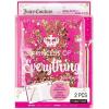 Juicy Couture: Princess Of Everything Glitter Journal & Pen Set – Pink & Gold, Make It Real, Teens Tweens & Girls, Fashionable 200 Page Lined Journal, Take Notes In Class, Sketch & Doodle, Ages 8+