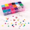 Make It Real – Heishi Beads with Storage Case – Jewelry & Charm Bracelet Making Kit with Storage Case – Friendship Bracelet Set with Beads, Charms & Thread – Arts & Crafts Bead Kit for Girls