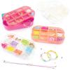 Make It Real: Beads 2-Go! DIY Jewelry Set – 1381pc, Bento Style Travel Case, 1370 Beads, Design & Create Personalized Jewelry, Girls & Kids Ages 8+
