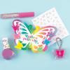 Make It Real: Butterfly Dreams Cosmetic Set – 11 Pieces, Tweens & Girls, Includes 6 Butterfly Hair Clips, Polish, Nail Stickers, 2 Lip Gloss & Instructions, Butterflies, Makeup & Beauty, Kids Ages 8+