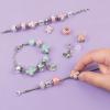 Make It Real: Clover The Top – 28 pc DIY Jewelry Set, Design & Create 3 Bracelets, Soft Pastel Beads & Charms, Jewelry Craft Kit, Girls & Kids 8+