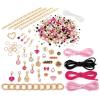 Make It Real Juicy Couture: Glitz ‘N Glam Charm Bracelets – 494pc DIY Kit, Design & Create 18 Cord & Ribbon Bracelets, Bead Jewelry, Storage Case, Girls & Kids 8+